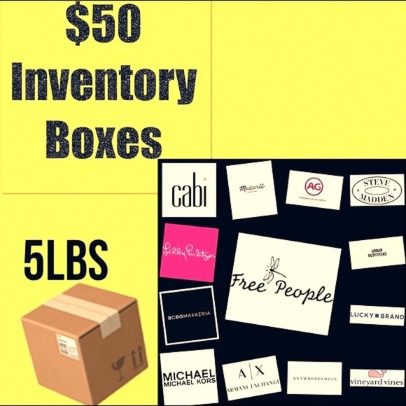 $50 INVENTORY BOXES - 5 LBS, STOCK YOUR CLOSET !! - Picture 1 of 1